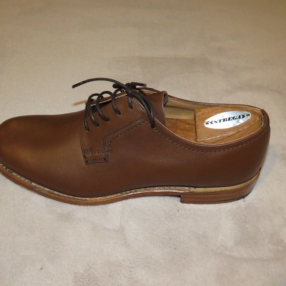Church\'s Barkson Walnut Brown Calf Leather Derby Dress Shoe 8 F NWB main image 9